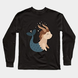 Capricorn Baby Zodiac Sign Long Sleeve T-Shirt